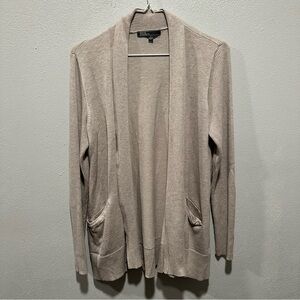 89th & Madison Light Tan Cardigan Sweater
